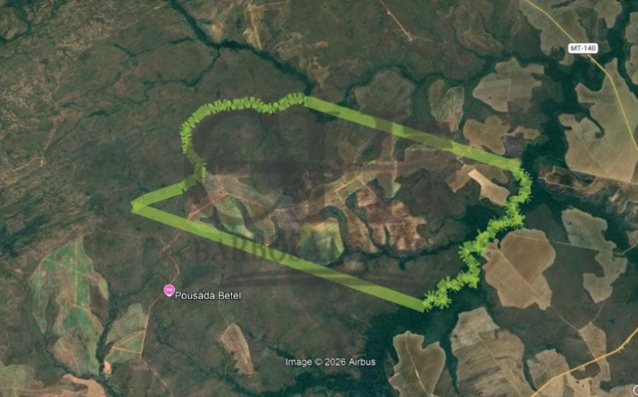 Foto 9 de 11: Area Rural em leilão em Chapada Dos Guimarães - MT — IMÓVEL RURAL COM 4.930 HÁ - FAZ PLANALTO II IMÓVEL RURAL C/4.930 HÁ (APROX 2.000 HÁ DE PLANTIO)