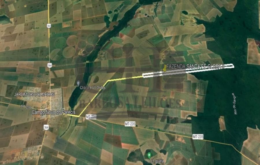 Foto 4 de 11: Area Rural em leilão em Campo Novo Do Parecis - MT — FAZENDA SANTA FÉ (GLEBA II) - 384,62 HÁ - CAMPO NOVO DO PARECIS IMÓVEIS RURAIS - CAMPO NOVO DO PARECIS