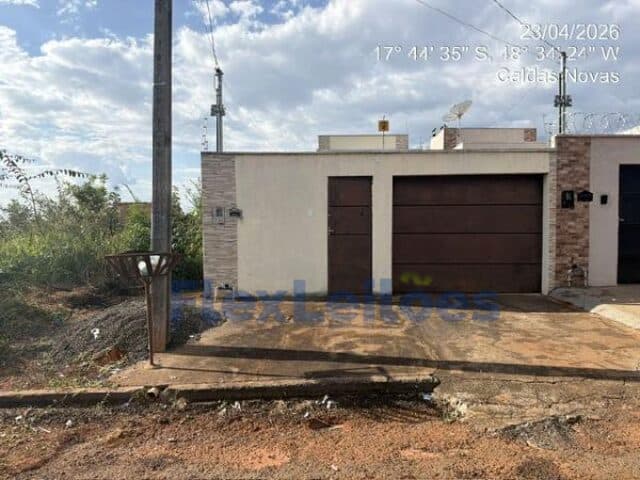 Casa em leilão em Caldas Novas - GO — CASA - RESIDENCIAL RECANTO DE CALDAS - CALDAS NOVAS/GO