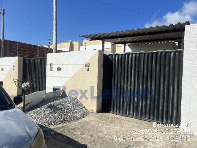 Casa em leilão em Extremoz - RN, bairro Lot Jardim Botanico — CASA - LOT JD BOTANICO - EXTREMOZ/RN