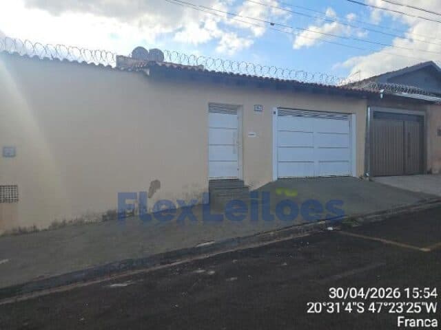 Casa em leilão em Franca - SP, bairro Jardim Doutor Antonio Petraglia — CASA - JARDIM DOUTOR ANTONIO PETRAGLIA - FRANCA/SP