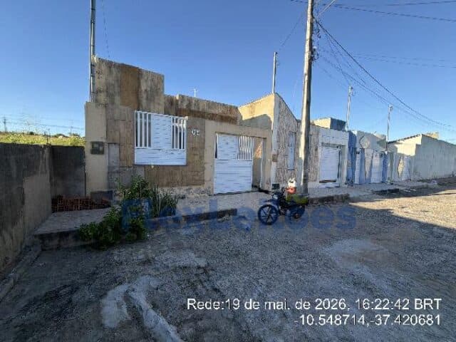Casa em leilão em Ribeirópolis - SE, bairro São Lourenzo — CASA - CATENDE - RIBEIRÓPOLIS/SE
