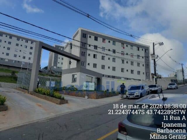 Apartamento em leilão em Barbacena - MG, bairro Ipanema — APARTAMENTO - IPANEMA - BARBACENA/MG