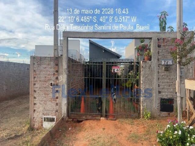 Casa em leilão em Bauru - SP, bairro Parque Val de Palmas — CASA - PARQUE VAL DE PALMAS - BAURU/SP