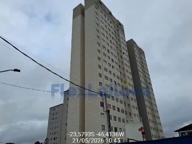 Apartamento em leilão em São Paulo - SP — APARTAMENTO - CONJUNTO HABITACIONAL SANTA ETELVIN - SAO PAULO/SP