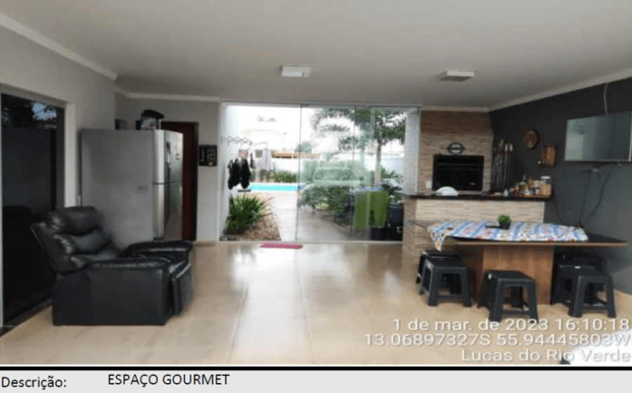 Foto 18 de 27: Casa em leilão em Lucas Do Rio Verde - MT — Lucas do Rio Verde/MT - Parque das Emas III - Casa com 135m² Leilão Banco Inter