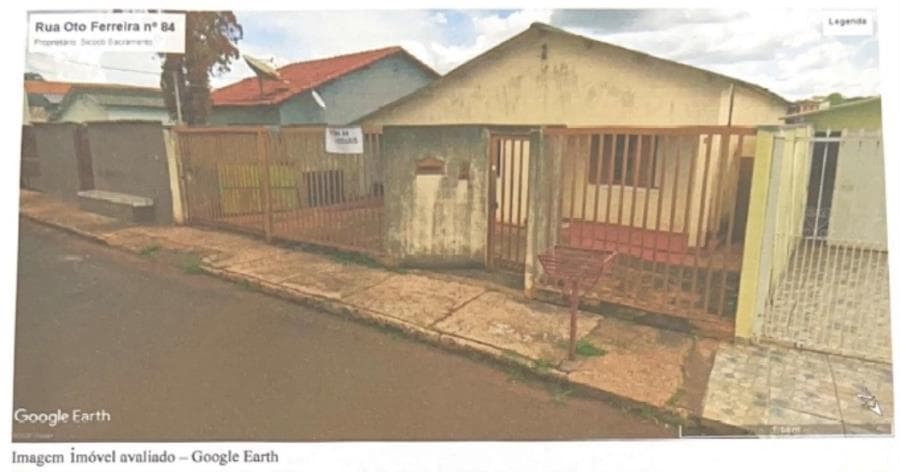 Foto 1 de 4: Casa em leilão em Uberaba - MG, bairro Ponte Alta — Uberaba/MG - Bairro Ponte Alta - Casa Resid. com 63,51 m² Leilão Sicoob Sacramento