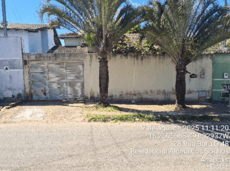 Casa em leilão em Anápolis - GO, bairro Residencial Aldeia dos Sonhos — Anápolis/GO - Residencial Aldeia dos Sonhos - Casa com 90m² Leilão Caixa Econômica
