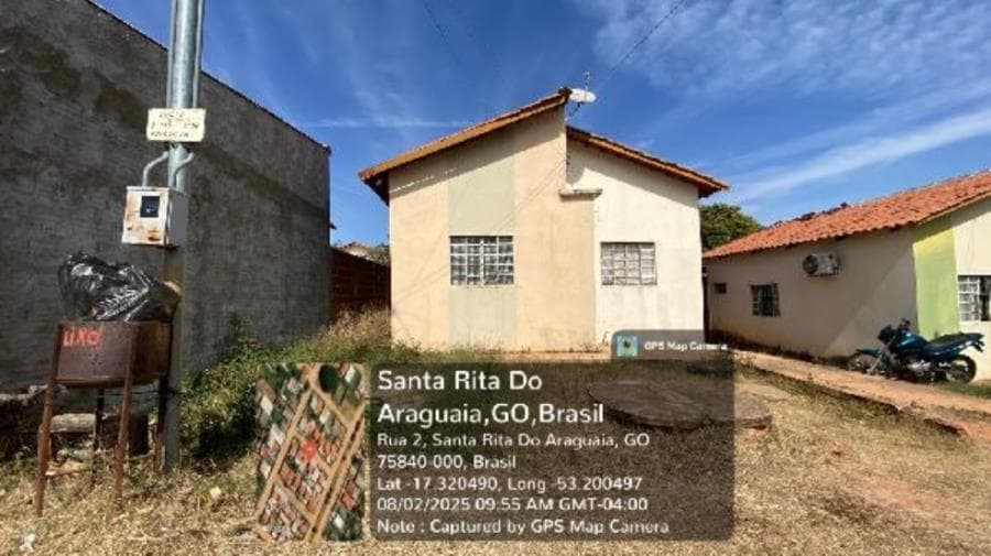 Casa em leilão em Santa Rita Do Araguaia - GO, bairro Setor Central — Santa Rita Do Araguaia/GO - SETOR CENTRAL - Casa com 50m² Leilão Caixa Econômica