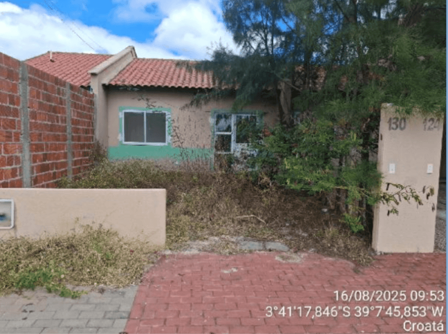 Casa em leilão em São Gonçalo Do Amarante - CE, bairro Croata — São Gonçalo do Amarante/CE - Croata - Casa com 54m² Leilão Caixa Econômica
