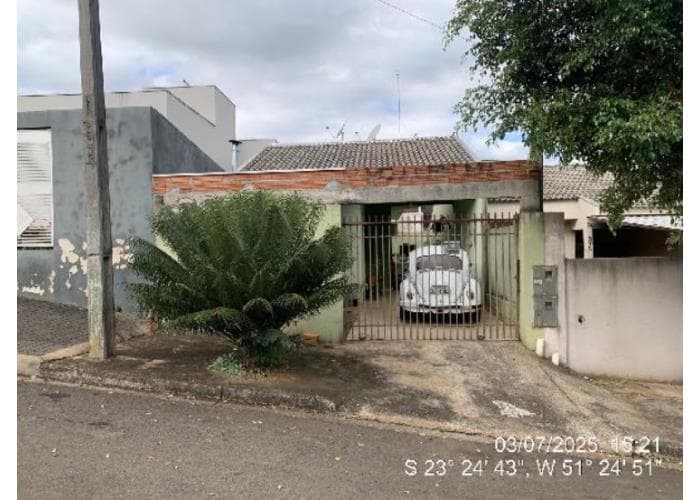 Casa em leilão em Arapongas - PR — ARAPONGAS/PR - JARDIM CASA GRANDE II - Casa com 62m² Leilão Caixa Econômica