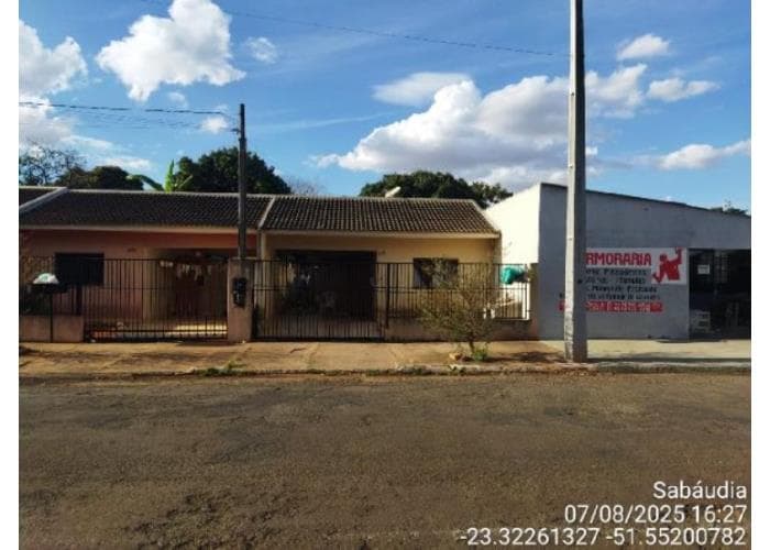 Casa em leilão em Sabaudia - PR — SABAUDIA/PR - CENTRO - Casa com 66m² Leilão Caixa Econômica
