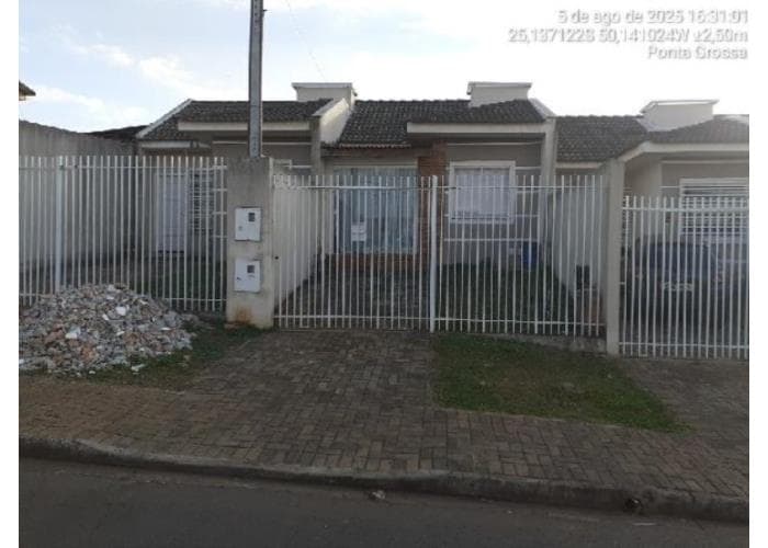 Casa em leilão em Ponta Grossa - PR — PONTA GROSSA/PR - CARA-CARA - Casa com 45m² Leilão Caixa Econômica