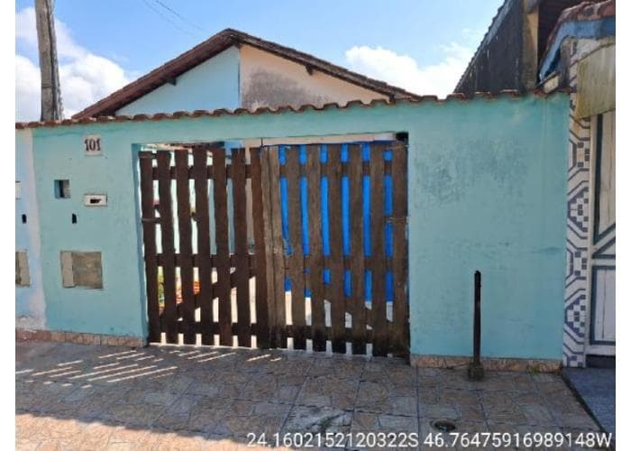 Casa em leilão em Itanhaém - SP — Itanhaem/SP – Jardim Suarao (Interior) – Casa com 49m² Leilão Caixa Econômica