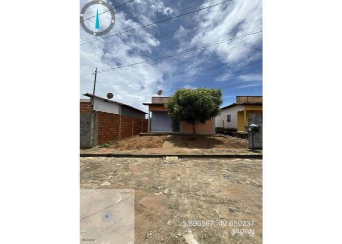 Casa em leilão em Agua Branca - PI — AGUA BRANCA/PI - CENTRO - Casa com 56m² Leilão Caixa Econômica