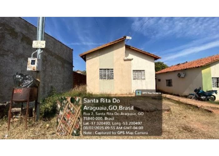 Casa em leilão em Santa Rita Do Araguaia - GO — Santa Rita Do Araguaia/GO - SETOR CENTRAL - Casa com 50m² Leilão Caixa Econômica