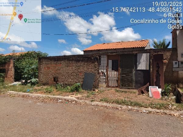 Casa em leilão em Cocalzinho De Goiás - GO — LEILÃO CAIXA Nº 0036-0225