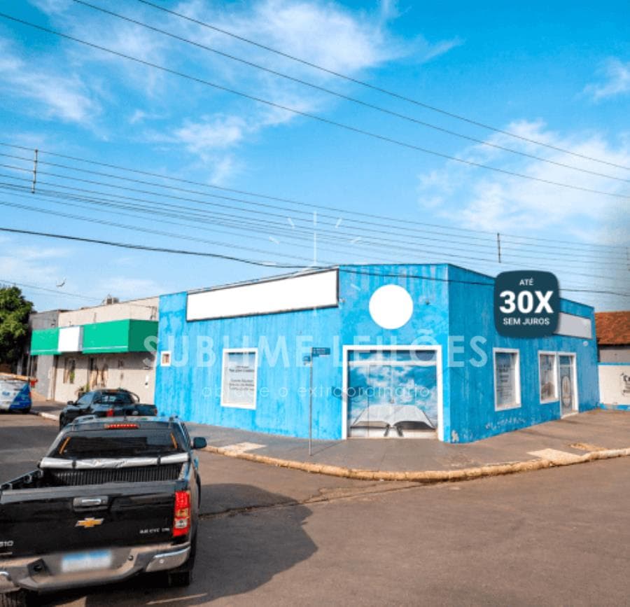 Foto 1 de 31: Comercial em leilão em Brasilândia - MS, bairro Centro — Terreno de 660m² | Constr. de 660m² Prédio comercial em Brasilândia - MS