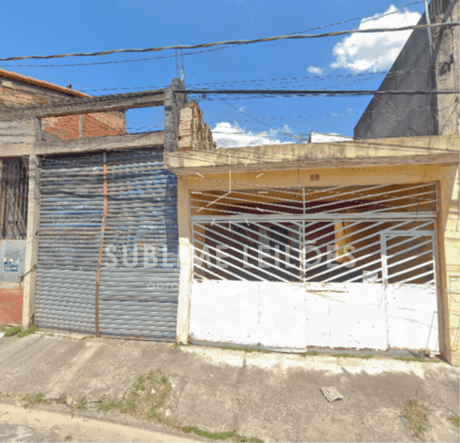 Foto 2 de 4: Terreno em leilão em Itaquaquecetuba - SP — Terreno de 203m² | Constr. de 85m² Casa em Itaquaquecetuba