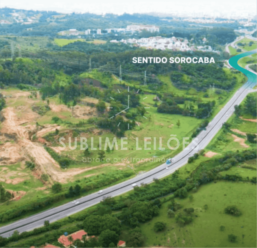 Foto 3 de 7: Terreno em leilão em Sorocaba - SP — 144.088m² de Terreno | Sem benfeitorias Área em Sorocaba