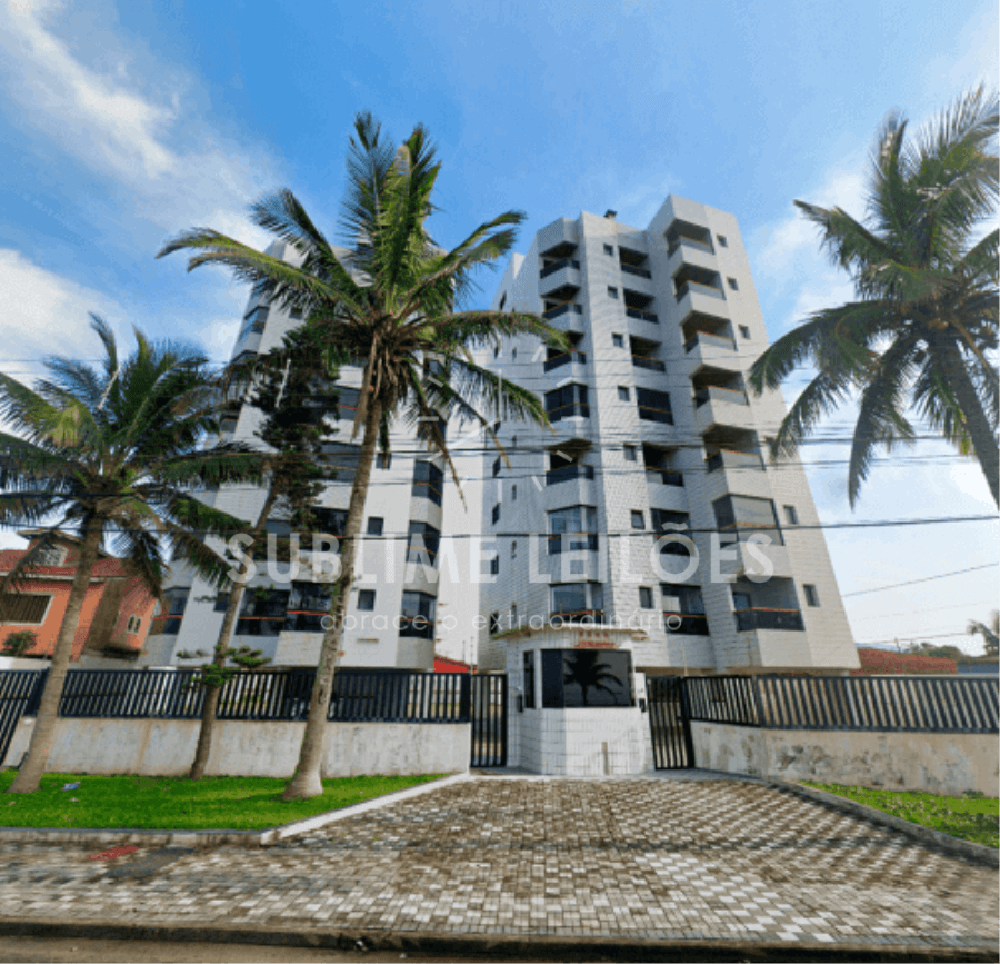 Foto 6 de 21: Apartamento em leilão em Mongaguá - SP — Suíte | 2 vagas | Útil de 55m² Apartamento em Mongaguá