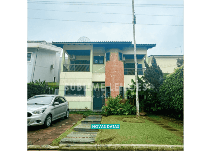 Terreno em leilão em Guarujá - SP — Terreno de 360m² | Constr. de 256m² Sobrado no Guarujá I - Cond. fechado