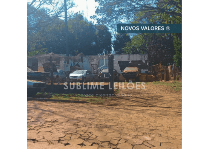 Terreno em leilão em Guaraci - PR — Terreno de 7.146m² | Constr. de 494m² Galpão em Jaguapitã - PR