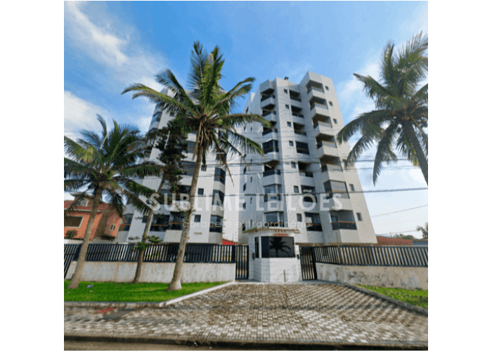 Foto 1 de 21: Apartamento em leilão em Mongaguá - SP — Suíte | 2 vagas | Útil de 55m² Apartamento em Mongaguá