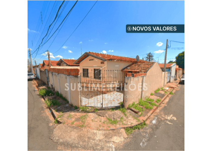 Foto 1 de 10: Terreno em leilão em Araçatuba - SP — Terreno de 180m² | Constr. de 120m² Casa em Araçatuba
